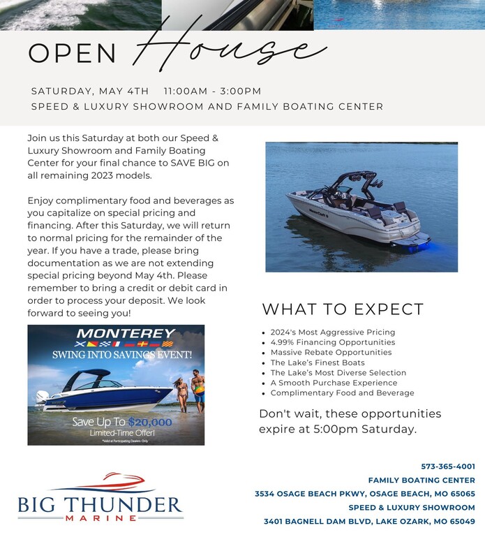 Big Thunder Marine Open House