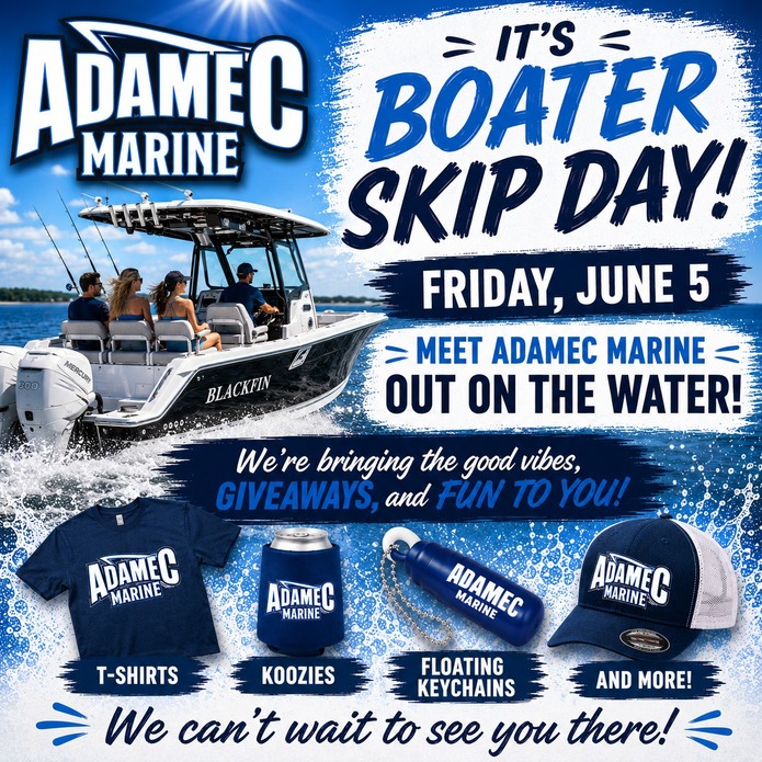 Adamec Marine Boater Skip Day