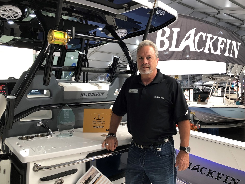 Blackfin wins 2019 NMMA Innovation award at Miami International Boat Show!