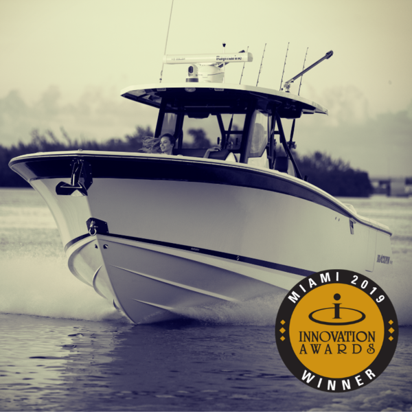 Blackfin wins 2019 NMMA Innovation award at Miami International Boat Show!