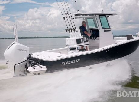 Check out Boating Magazine's test and review of the all new Blackfin 242HB!