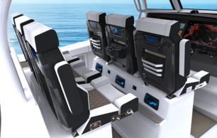 Dual Row Helm Seating